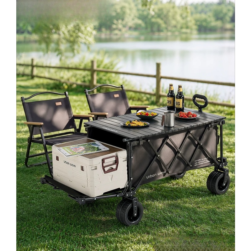 Składany wózek kempingowy, prz – Outdoor Camping Trolley recenzja i cena