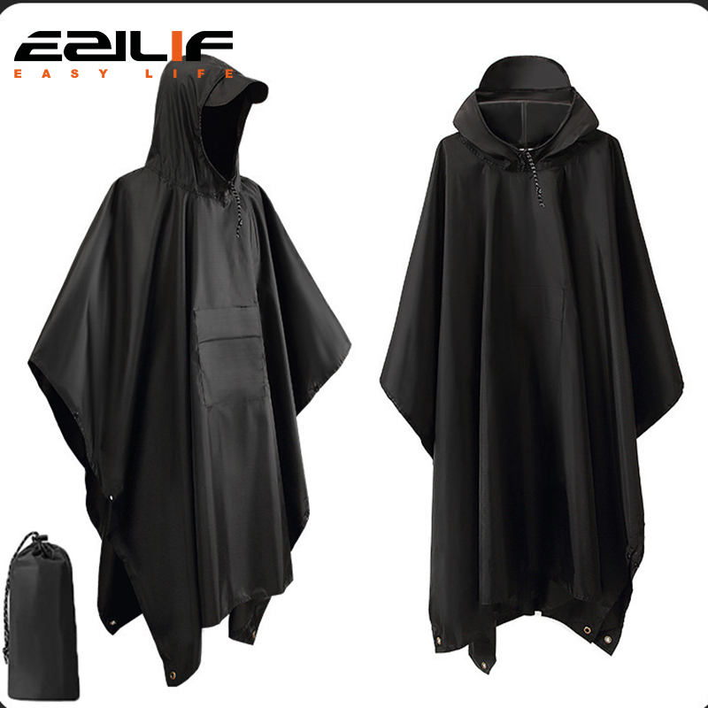 Wielofunkcyjna kurtka przeciwd – Camping Rain Poncho recenzja i cena