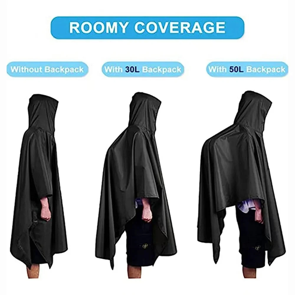 Wielofunkcyjna kurtka przeciwd – Camping Rain Poncho recenzja i cena