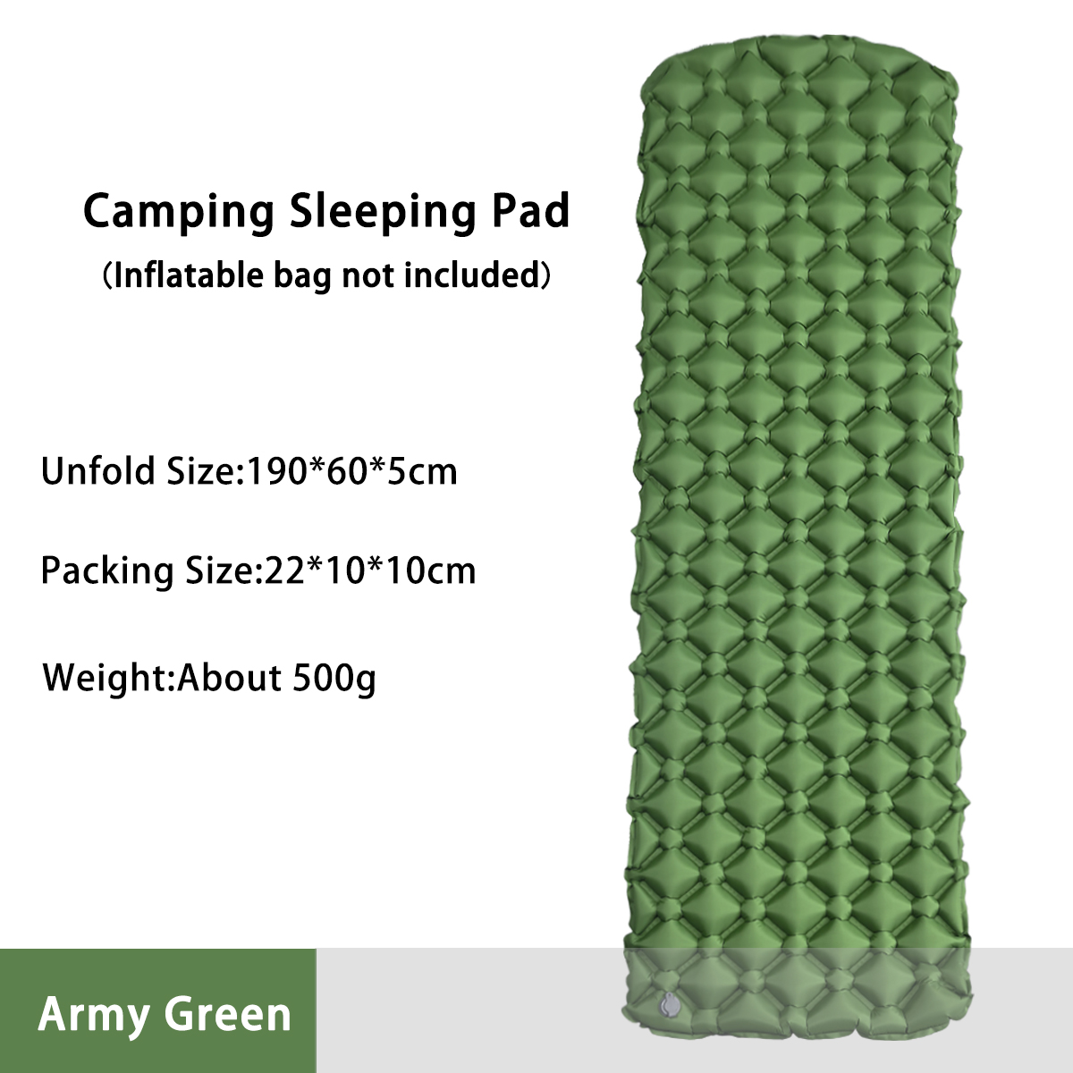 Nadmuchiwany materac kempingow – Bed Outdoor Camping recenzja i cena